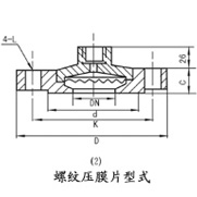 隔膜压力表(图5)