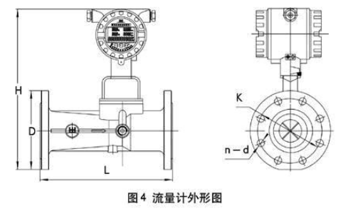 旋进旋涡流量计(图3)